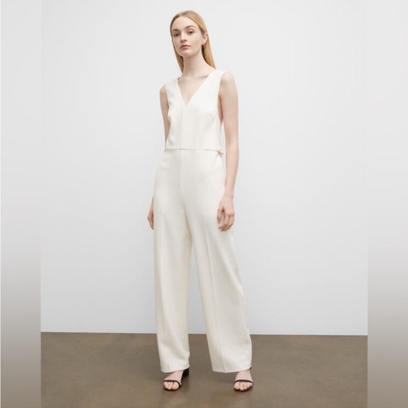 CLUB MONACO Tie Back Jumpsuit - Picture 2 of 5